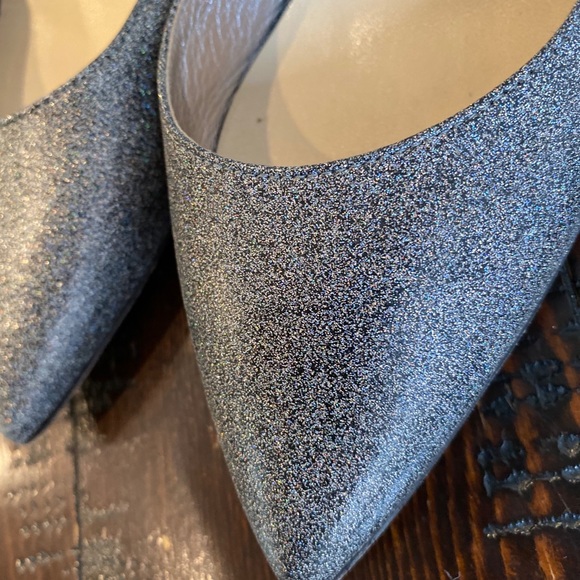 Jimmy Choo Kade techno glitter wedges - Picture 9 of 14